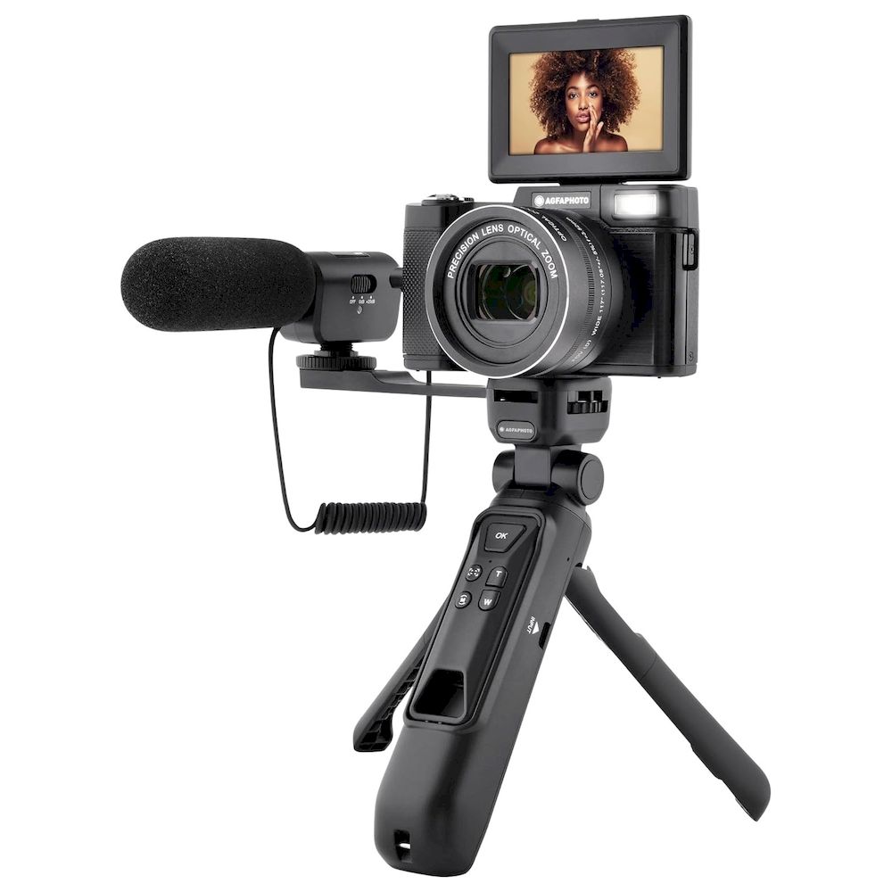 Agfaphoto Realishot VLG4K Optical Zoom Vlogging Kit