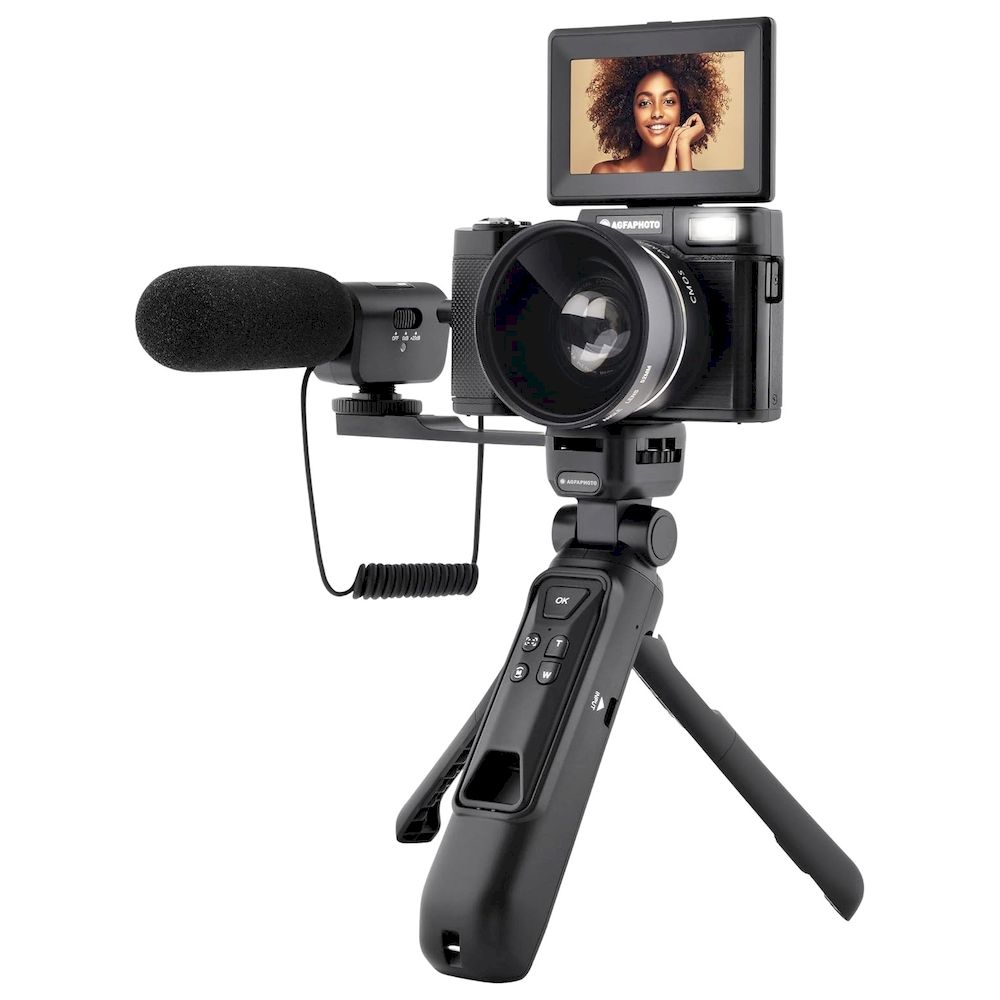 Agfaphoto Realishot VLG4K-DIG 24MP 4K Vlogging Camera Kit