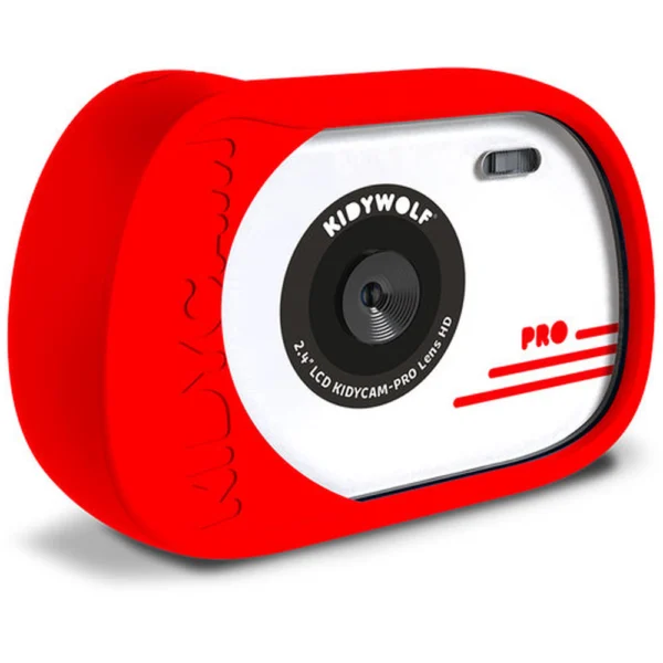 KIDYWOLF Kidycam Kids Camera Red for Ages 3-12