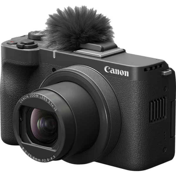 Canon PowerShot V1 Camera with Ad-E1 Multi-Function Shoe Adapter