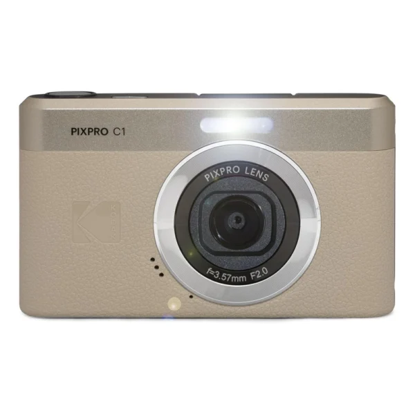 Kodak Pixpro C1 Digital Camera 13MP Tan with 4x Zoom