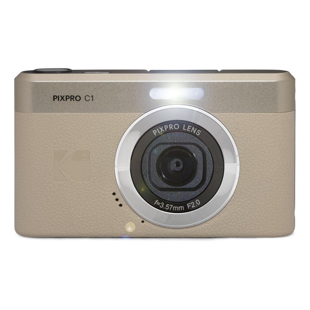 Kodak Pixpro C1 Digital Camera 13MP Tan with 4x Zoom