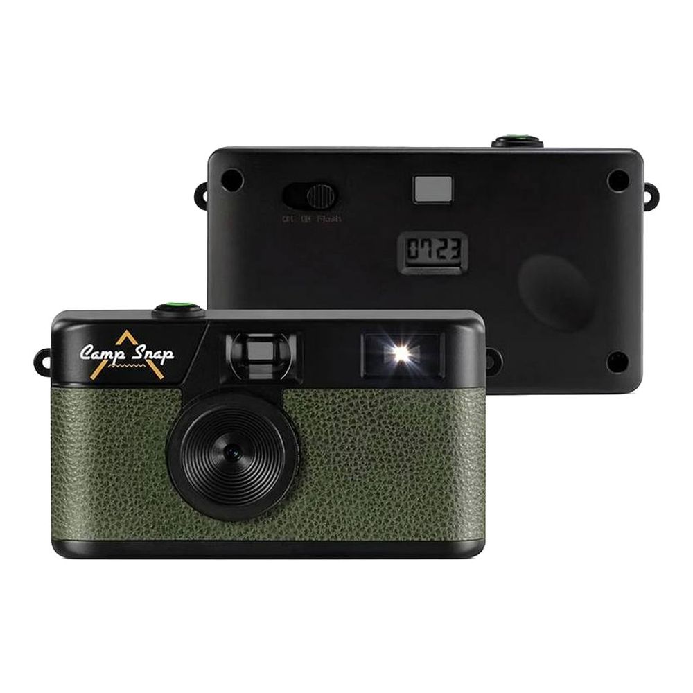 Camp Snap Screen-Free Digital Camera Forest Green