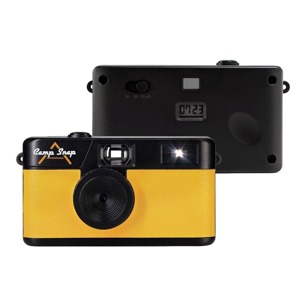 Camp Snap Screen-Free Digital Camera Sunbeam Yellow
