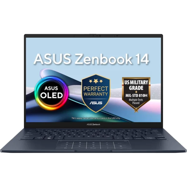 ASUS Zenbook 14 OLED Laptop with Intel Core Ultra 7 CPU