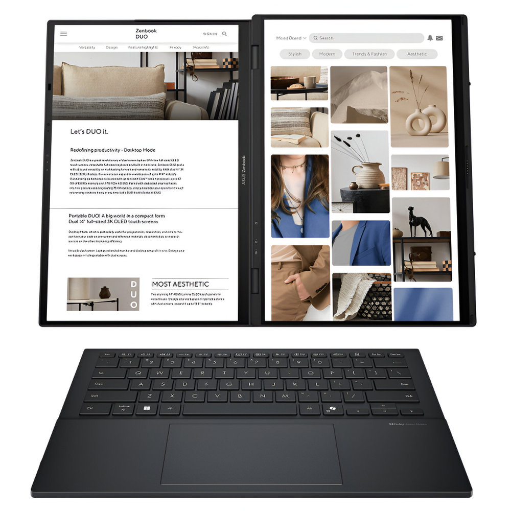 ASUS Zenbook Duo UX8406CA Laptop 14" OLED, 16GB RAM, 1TB SSD