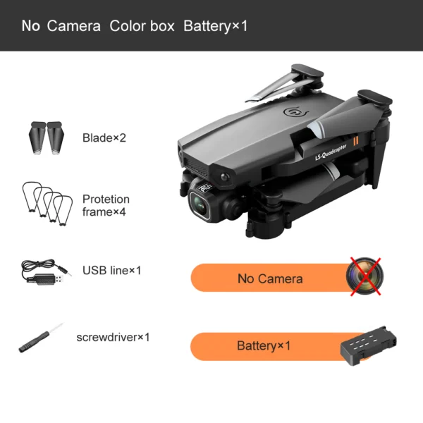 Mini UAV Quadcopter Dual-Lens 4K Aerial Photography Drone