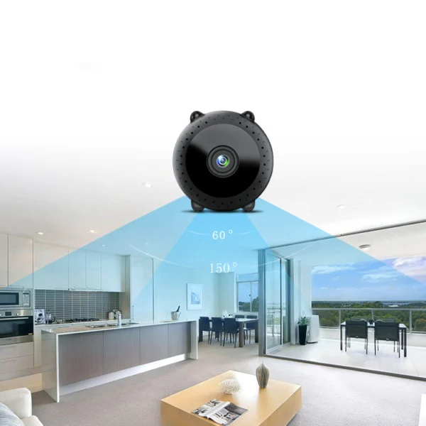 Mini USB 1080P WiFi Security Camera with Night Vision