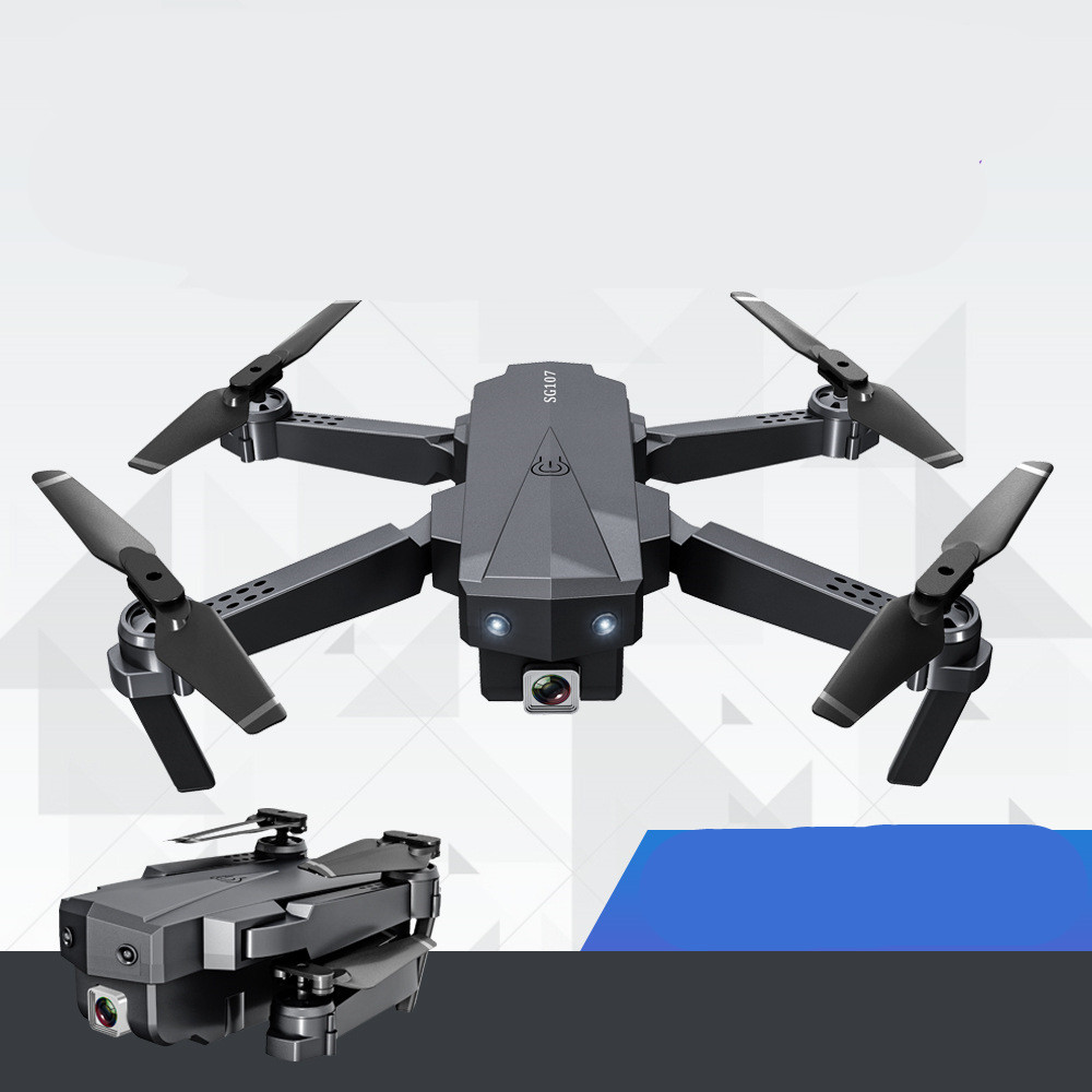 High-definition 4K aerial remote control quadcopter front view