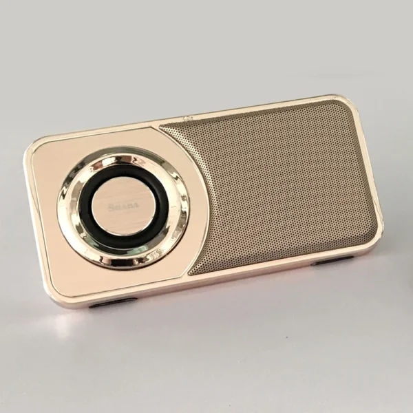 Mini Retro Bluetooth Portable Small Speaker with Card Slot