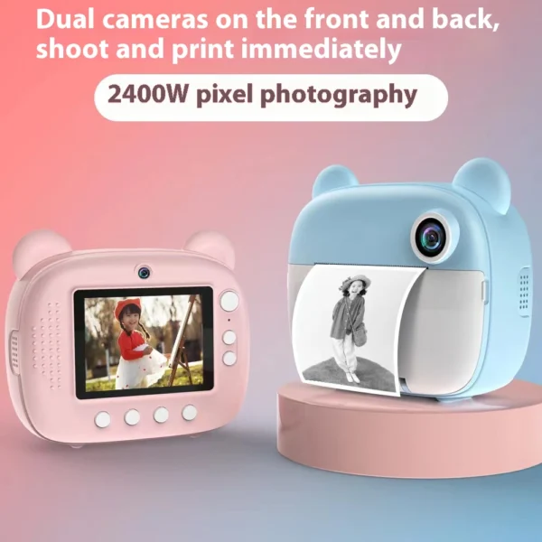 Children's Handheld Double Lens Mini Camera Toy