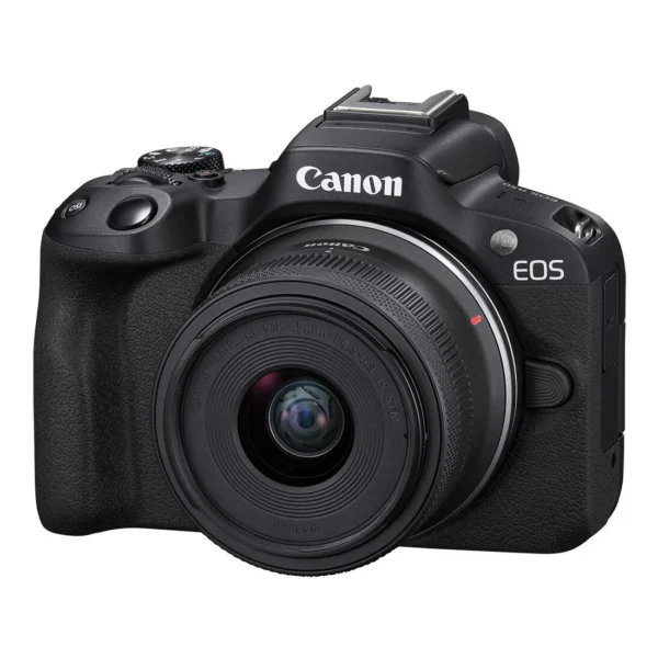 Canon EOS R50 Mirrorless Camera with RF-S 18-45mm Lens