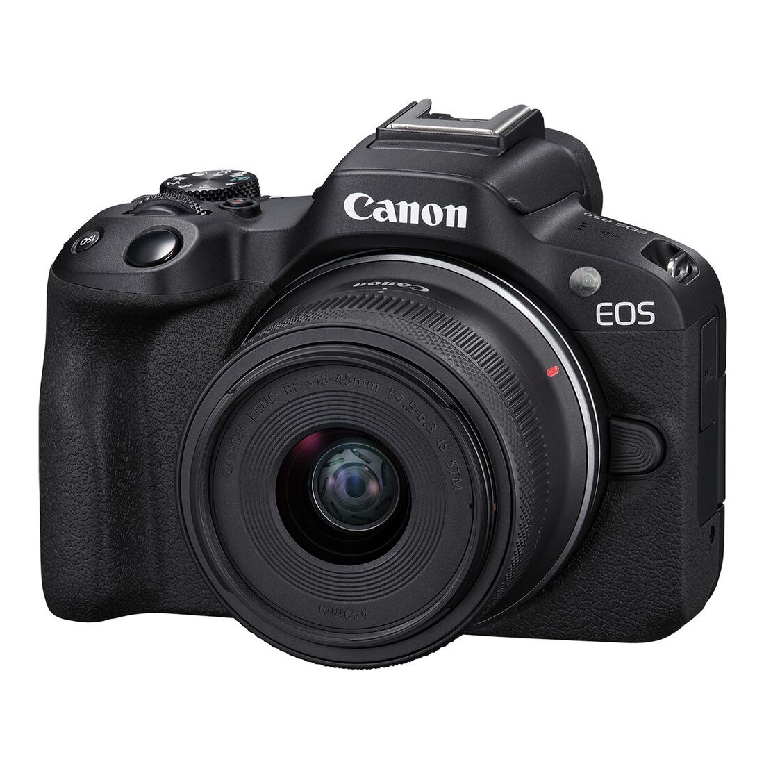 Canon EOS R50 Mirrorless Camera with RF-S 18-45mm Lens