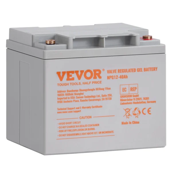 12V 40Ah AGM Deep Cycle Battery for Mobility Devices