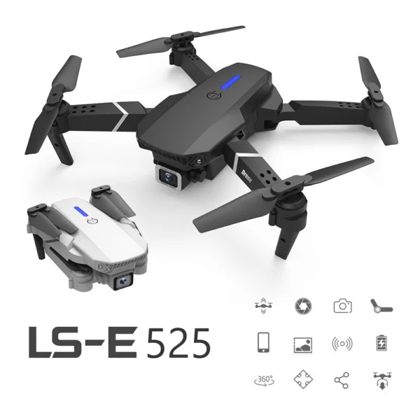 4K Dual Camera Foldable RC Airplane Drone Toy