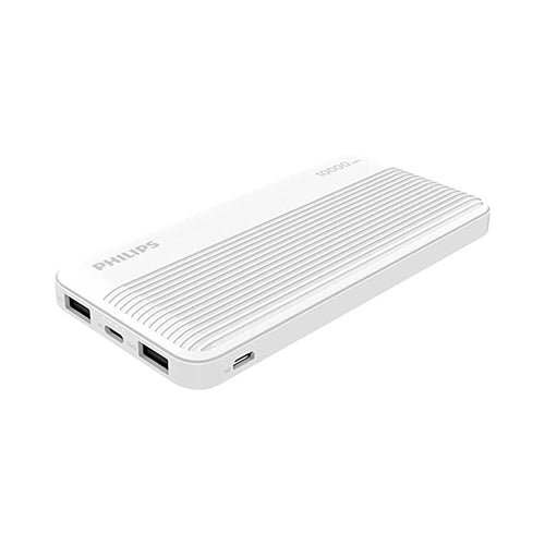 Philips 10000mAh White Portable Power Bank