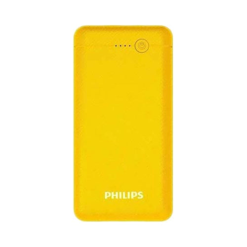 Philips 10000mAh Portable Power Bank in Yellow