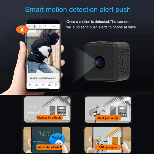 Low Power Wireless HD WiFi Security Camera for Home