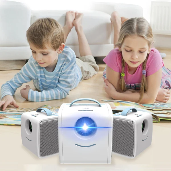 Portable Home Children LED Projector with HD 1080P Support
