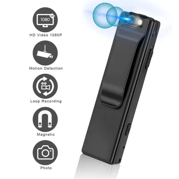 A3 Metal Strong Magnetic Digital Recorder with 1080P HD