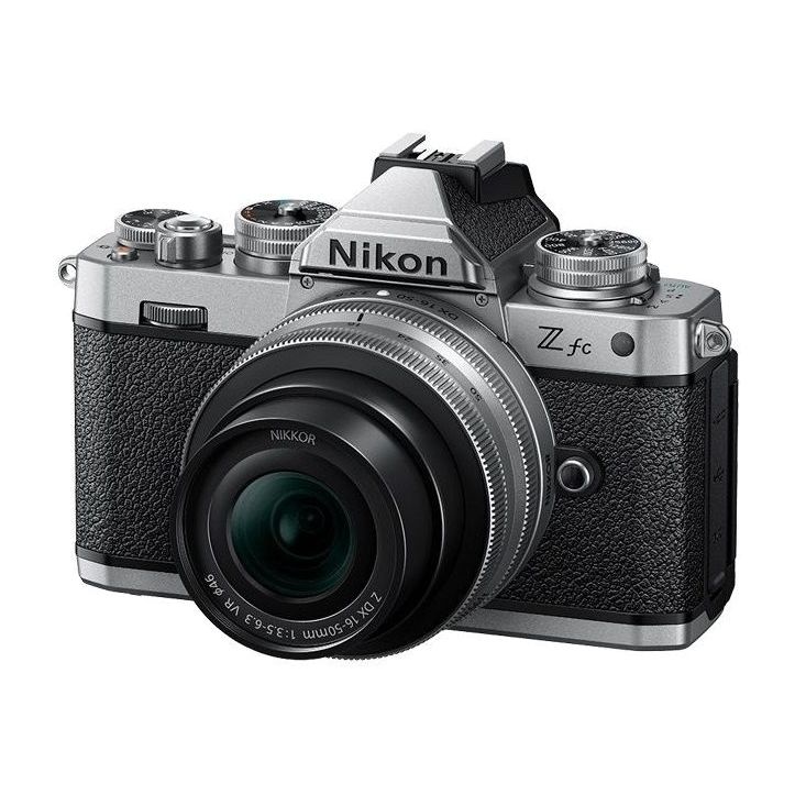 Nikon ZFC Silver Mirrorless Camera with 16-50mm Lens