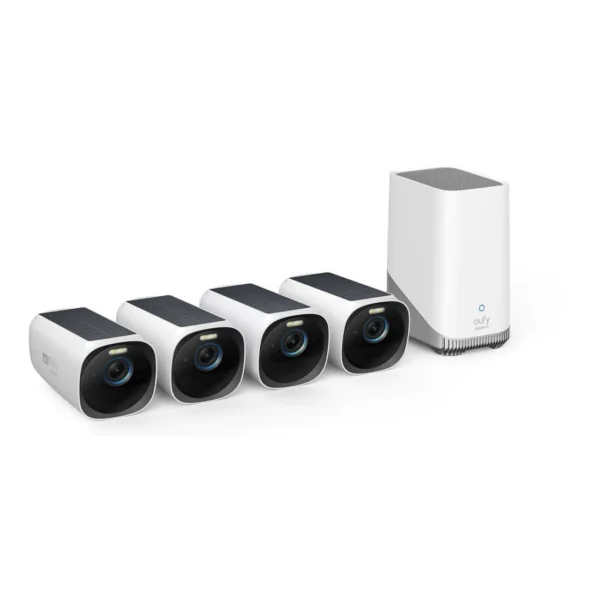 Eufy S330 eufyCam 3 4-Cam Kit with 16TB Expandable Storage
