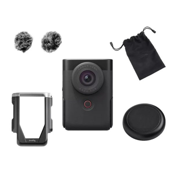 Canon PowerShot V10 4K Vlogging Camera Kit Black