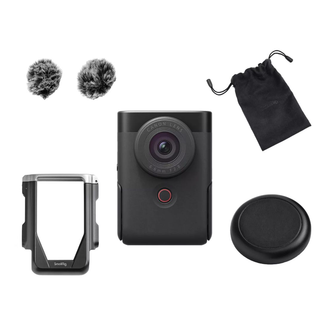 Canon PowerShot V10 4K Vlogging Camera Kit Black