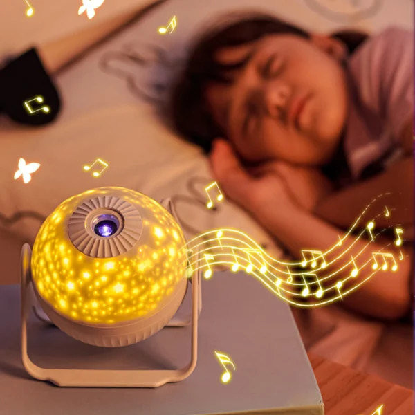 Galaxy Projector Starry Sky Bedside Night Light