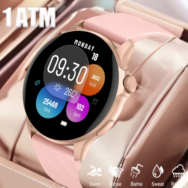 Smart Watch with Photo, Multi-language & Info Push