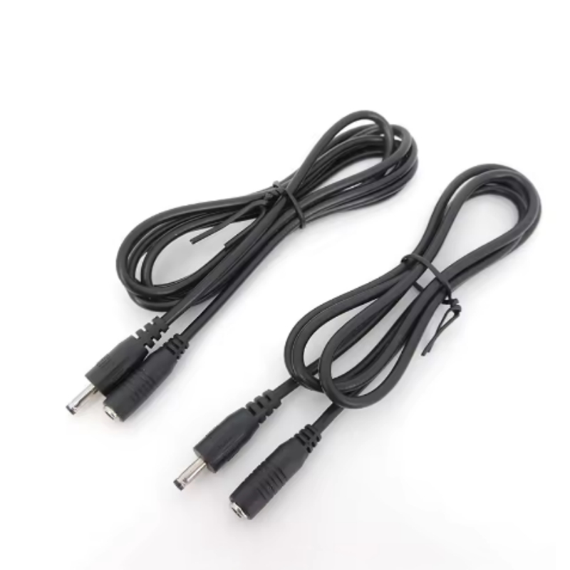 Copper Bold Male to Female Plug DC Power Cord Cable