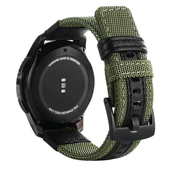 Adjustable Nylon Woven Watch Strap for 20mm & 22mm