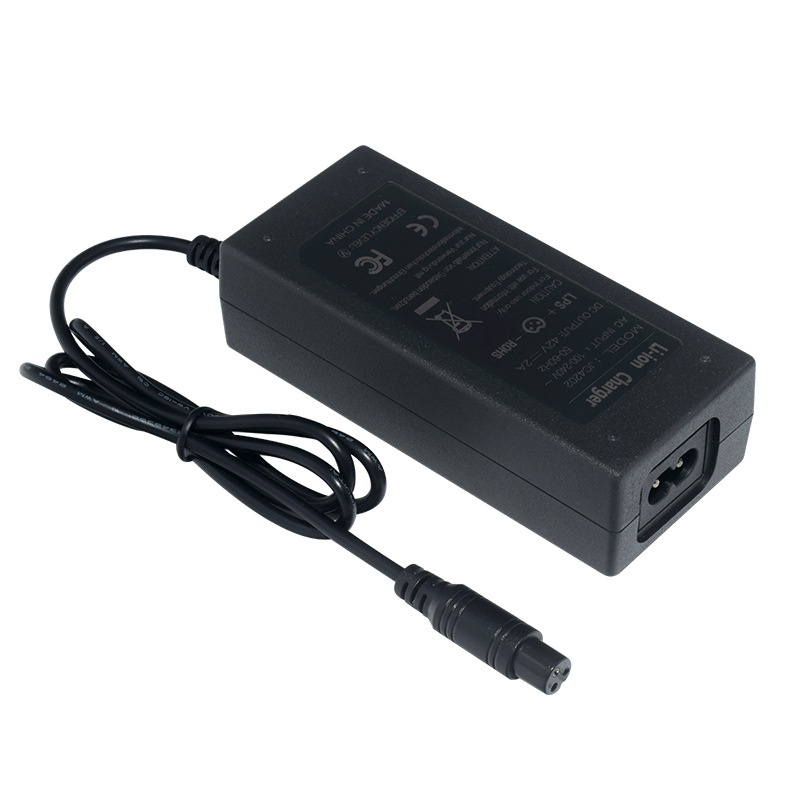 Electric swing car lithium battery charger with aviation plug