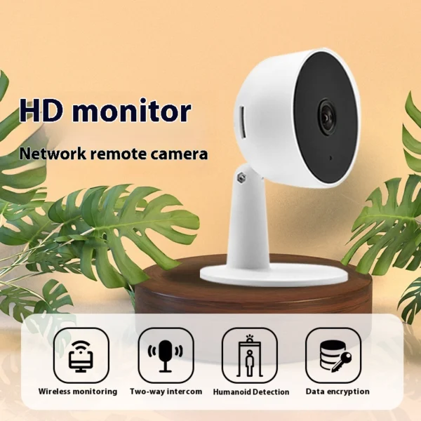 Dual-Screen Home Surveillance Camera with Night Vision