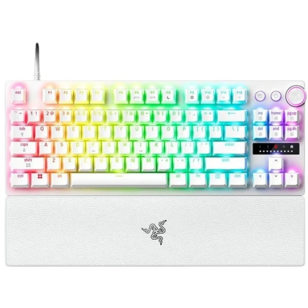 Razer Huntsman V3 Pro Tenkeyless Analog Optical Keyboard White