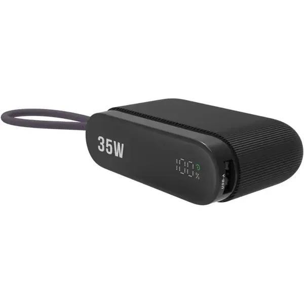 Swiss Military 10000mAh 35W Mini Power Bank Black