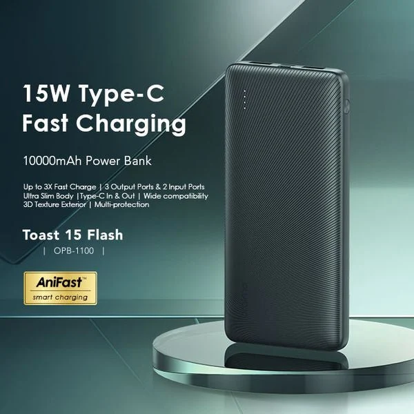 Oraimo Toast 15 Power Bank 20,000mAh Fast Charging