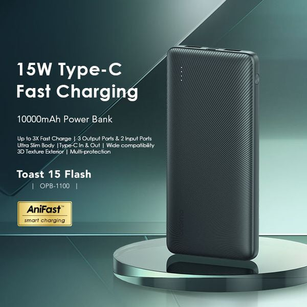 Oraimo Toast 15 Power Bank 20,000mAh Fast Charging