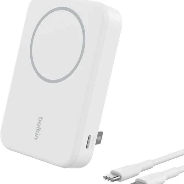 Belkin Magnetic Wireless Power Bank 10000mAh 15W Stand White