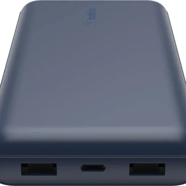 Belkin 20000mAh 3-Port Portable Charger 15W Blue