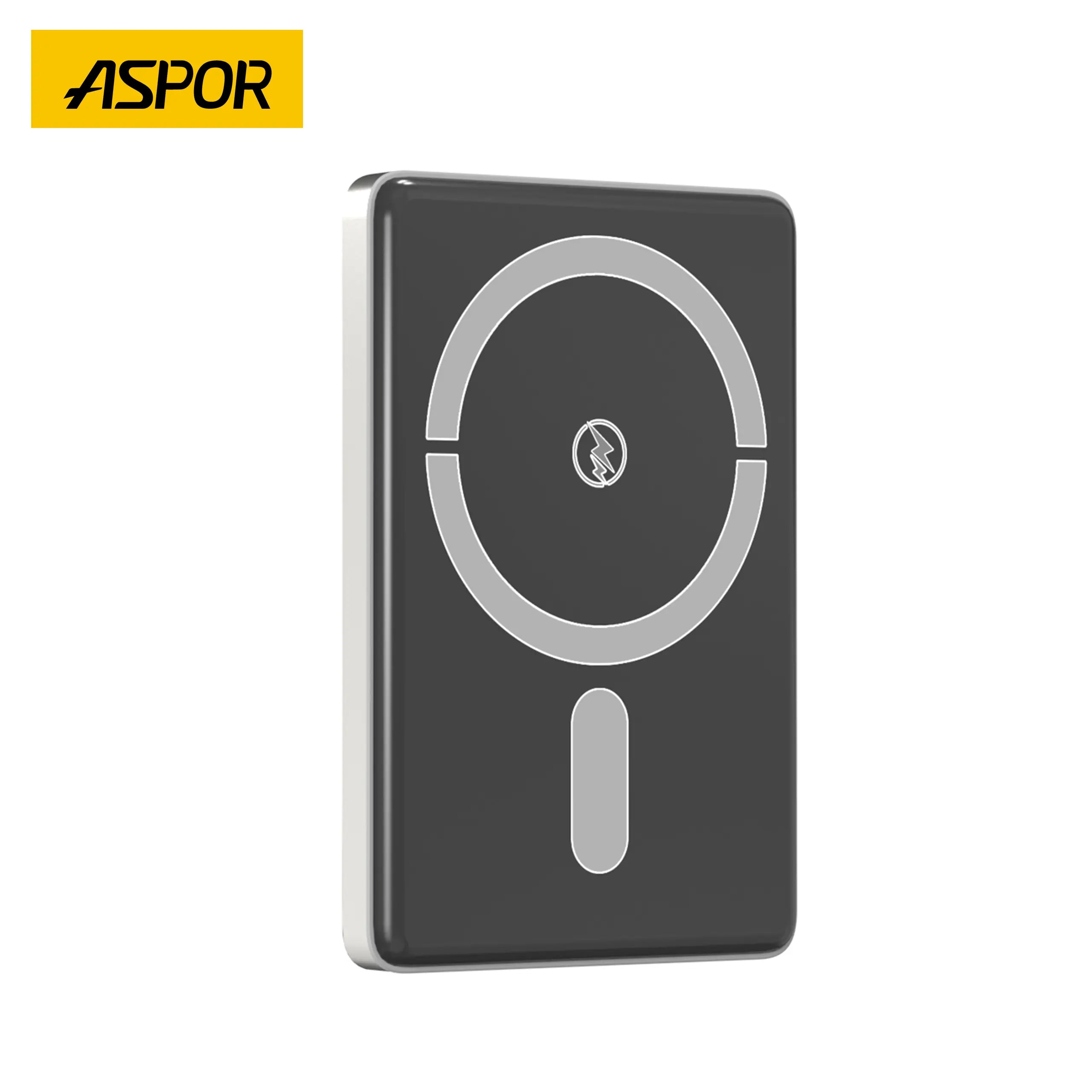 Aspor 5000mAh Magnetic Wireless Power Bank A381