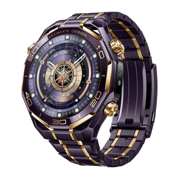 Huawei Watch Ultimate Smartwatch Royal Gold Titanium Strap