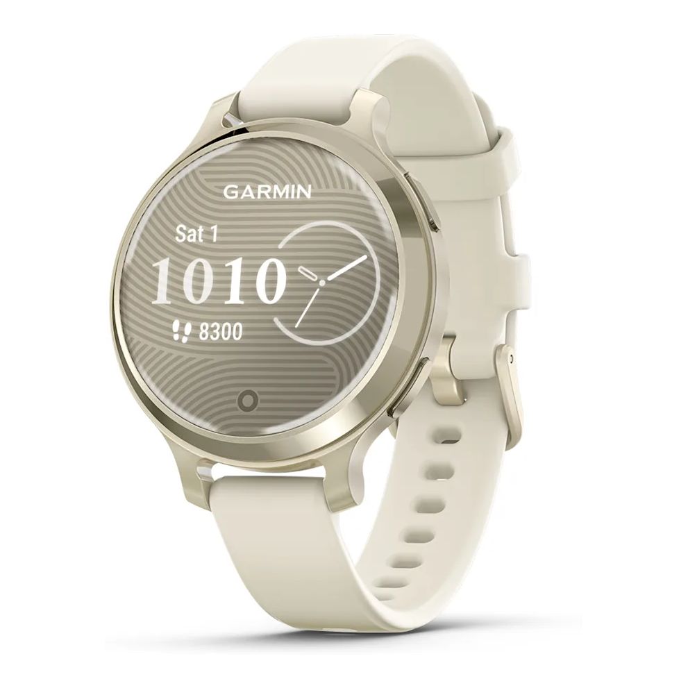 Garmin Lily 2 Active Smartwatch Lunar Gold Bone Band