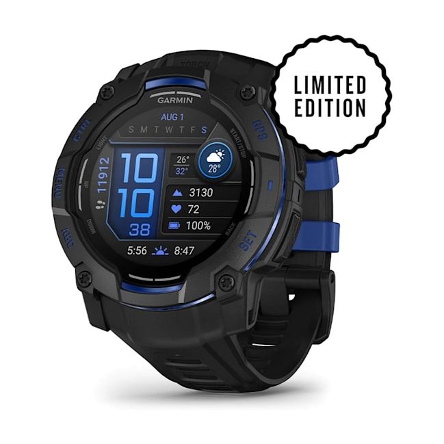Garmin Instinct 3 50mm Rugged AMOLED GPS Smartwatch
