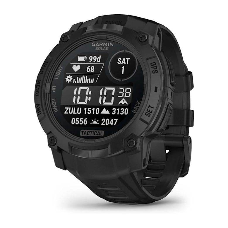 Garmin Instinct 3 Solar Tactical Edition 50mm Black