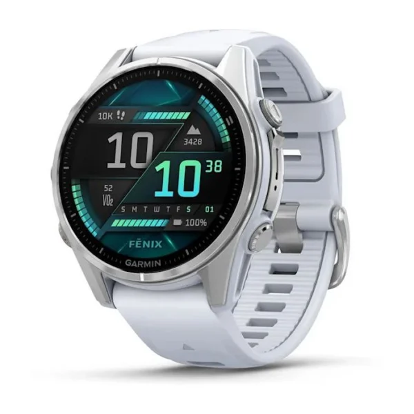 Garmin Fenix 8 43mm AMOLED Silver Multisport Smartwatch