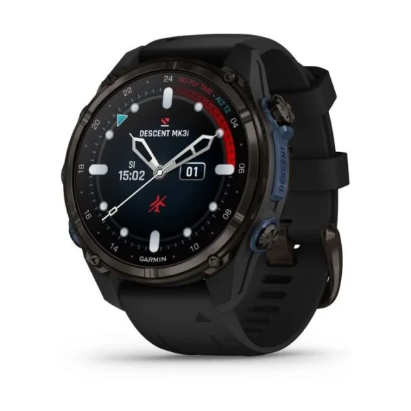 Garmin Descent Mk3i 43mm Dive Computer Titanium Black Band