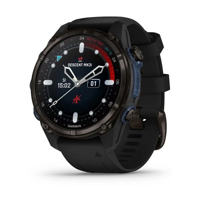 Garmin Descent Mk3i 43mm Dive Computer Titanium Black Band