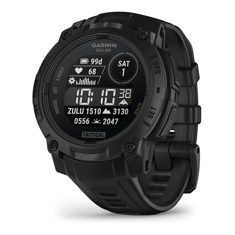 Garmin Instinct 3 Solar 45mm Tactical Edition Black
