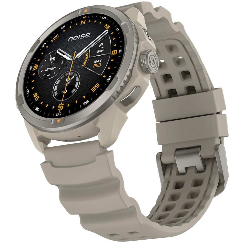 NoiseFit Endeavour Pro Titanium Smartwatch with GPS